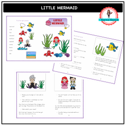 The little mermaid - story book