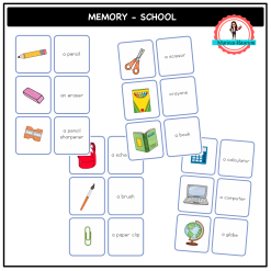 English memory - school
