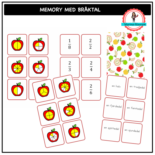 Memory med bråktal