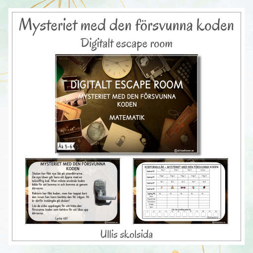 Escape Room - Mysteriet med den försvunna koden