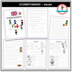 Storbritannien - elevdel till faktatexter svensk text