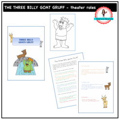 The three Billy Goat Gruff - theater roles