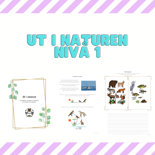 Ut i naturen - nivå 1