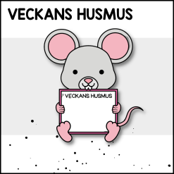 Veckans husmus / veckans husmöss