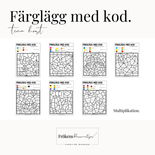 Färglägg med kod
