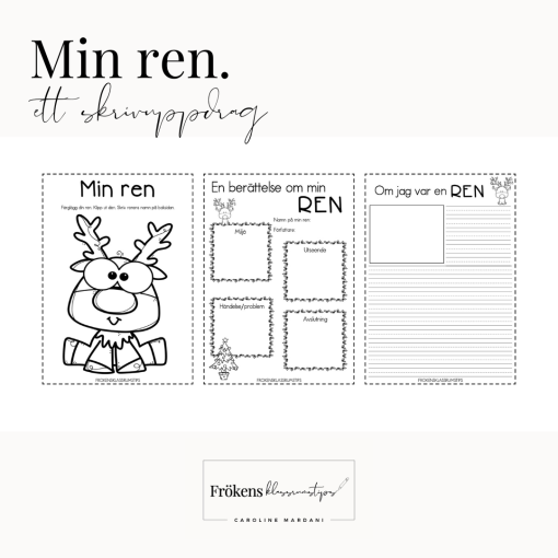 Min ren - Skrivuppdrag