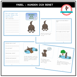 Fabel - Hunden och benet