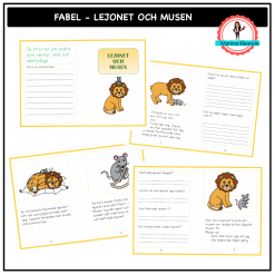 Fabel - Lejonet och musen