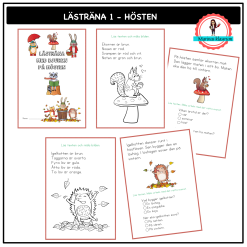 Lästräna nivå 1 - hösten
