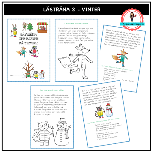 Lästräna nivå 2 - vintern