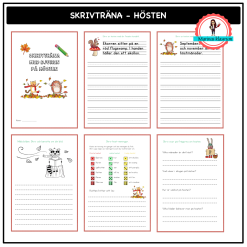 Skrivträna - hösten