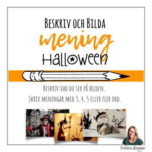 Beskriv och bilda mening - Halloween