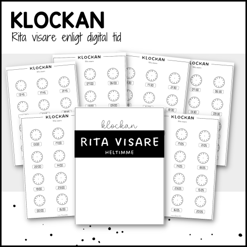 KLOCKAN: rita visare enligt digital tid