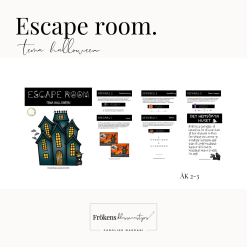 Escape room - Tema Halloween