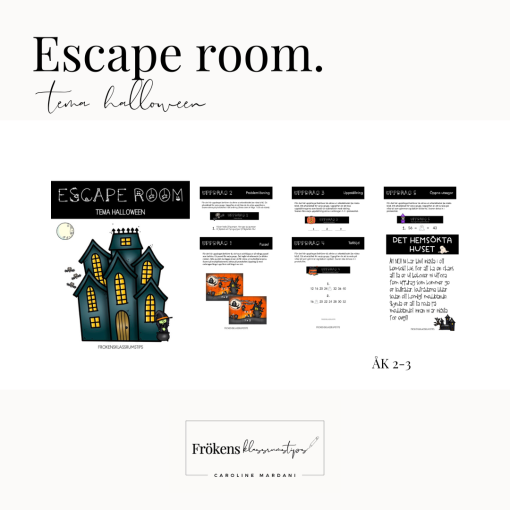 Escape room - Tema Halloween