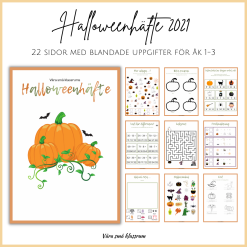 Halloweenhäfte 2021 - lågstadiet