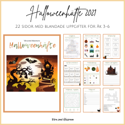 Halloweenhäfte 2021 - mellanstadiet