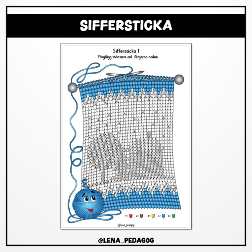 Siffersticka - jul