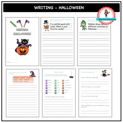 Writing - Halloween