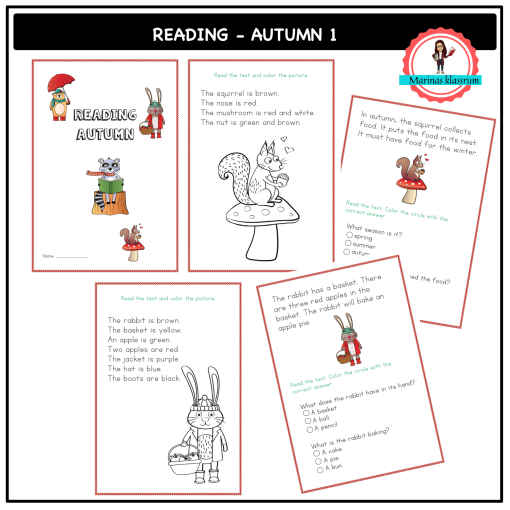 Reading - autumn 1