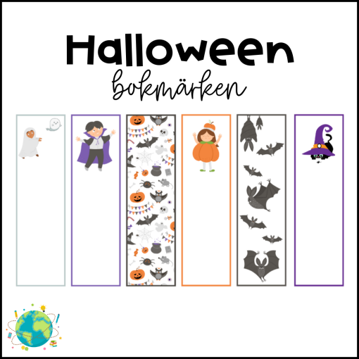 Bokmärken - Halloween