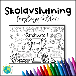 Måla Skolavslutning - Årskurs 1