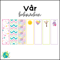 Bokmärken - Vår