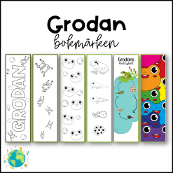 Bokmärken - Grodan