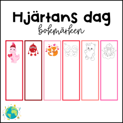 Bokmärken - Alla Hjärtans Dag