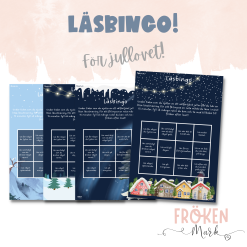 Läsbingo för jullovet - Årskurs 4-6