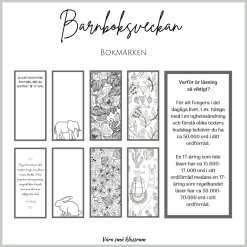 Barnboksveckan - bokmärken