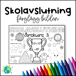 Måla Skolavslutning - Årskurs 3