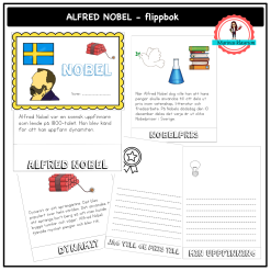 Alfred Nobel - flippbok