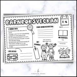 Barnboksveckan - Faktablad