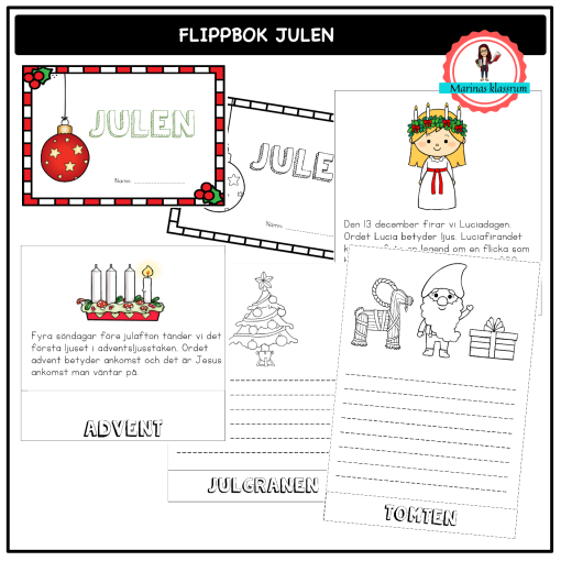 Flippbok om julen