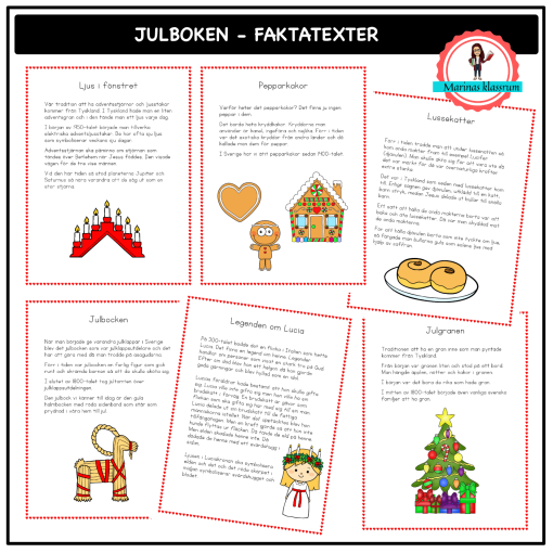 Julboken - faktatexter