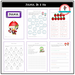 Julkul åk 2 - lila