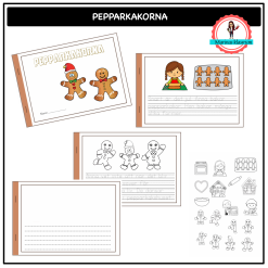 Små böcker - pepparkakorna