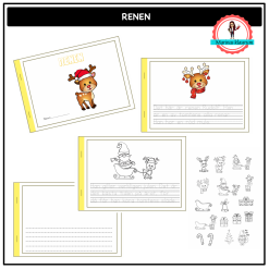 Små böcker - renen