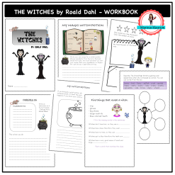 The Witches by Roald Dahl - workbook