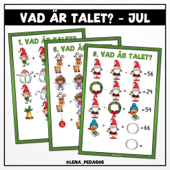 Vad är talet? - jul