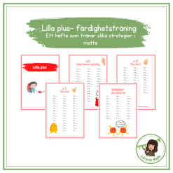 Matte-häfte "Lilla plus"- färdighetsträning