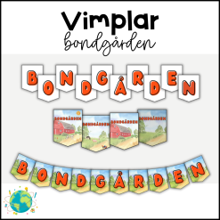 Bondgården - Vimplar