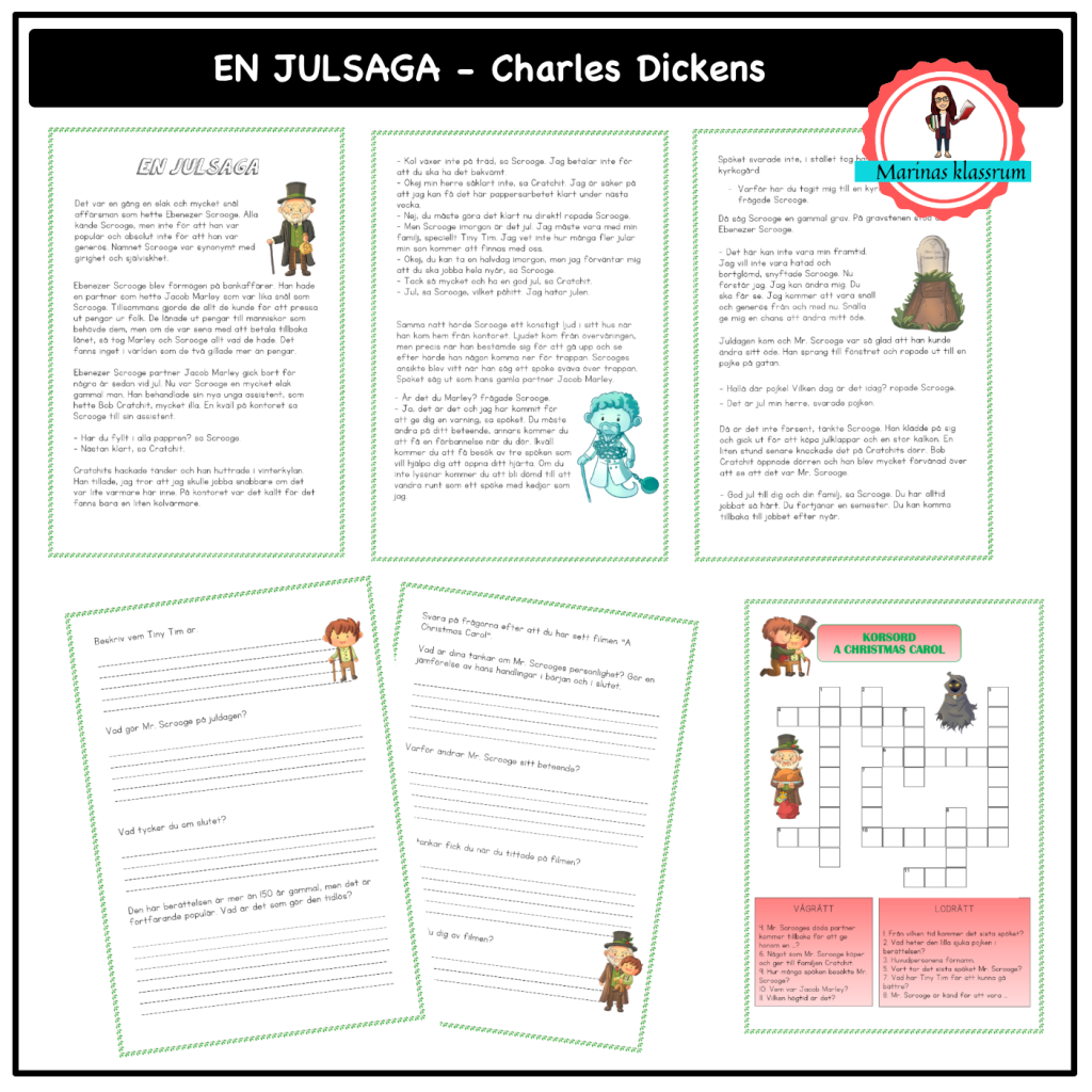 En julsaga av Charles Dickens Teach Academy