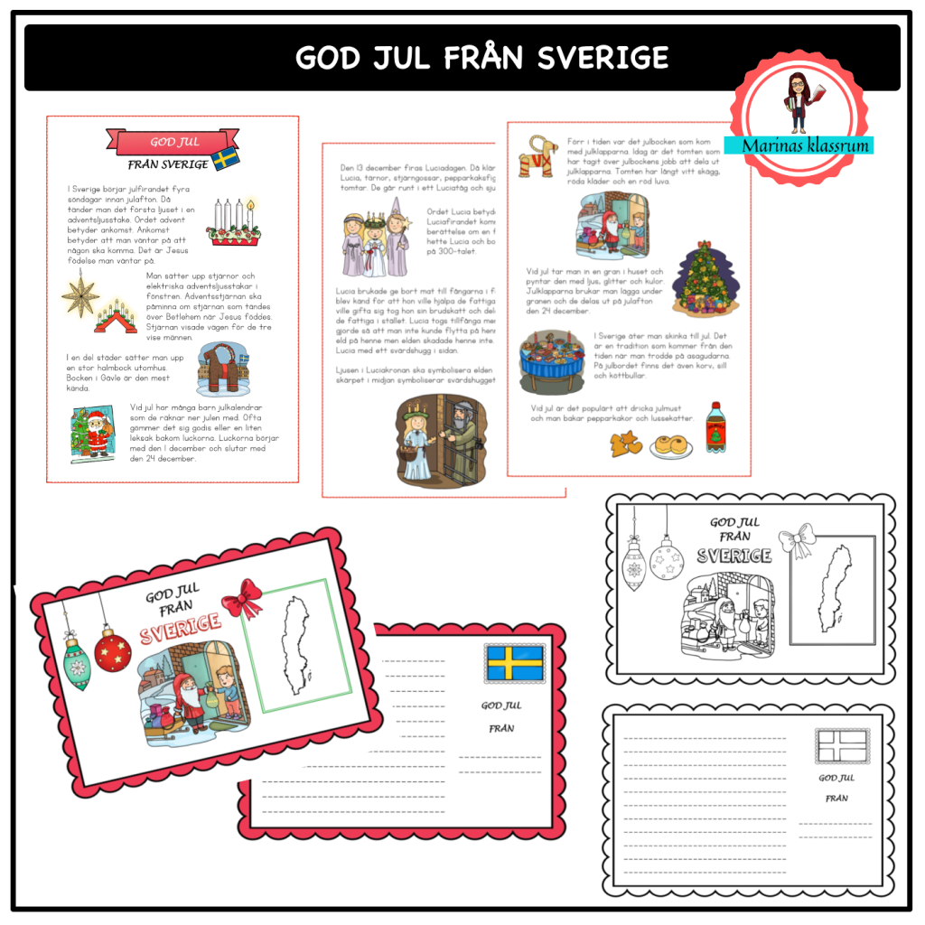 God jul från Sverige Teach Academy