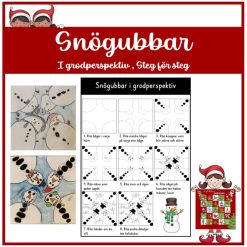 Snögubbar i grodperspektiv