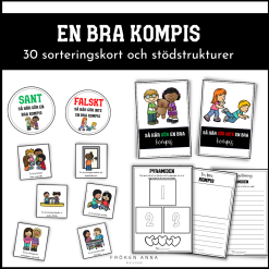 En bra kompis - sortera handlingar (inkl. stödstrukturer i KL)