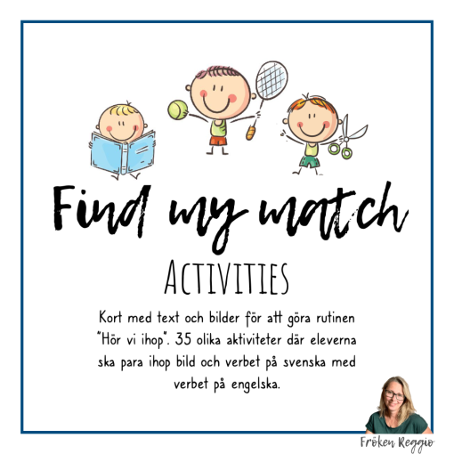 Find my match - Activities