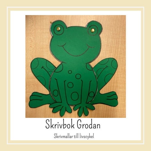 Skrivbok Grodan