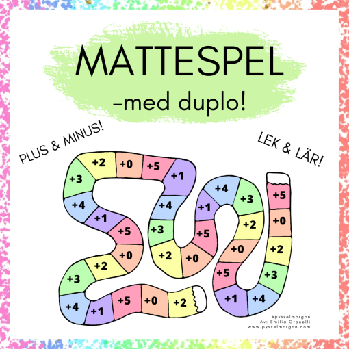 Mattespel - med duplo
